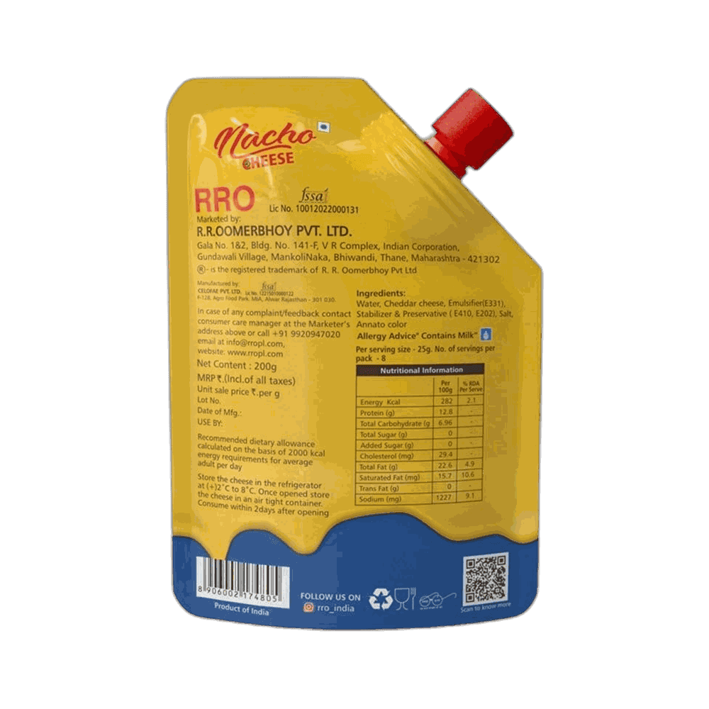 RRO Dairy Nacho Cheese 200 g 2