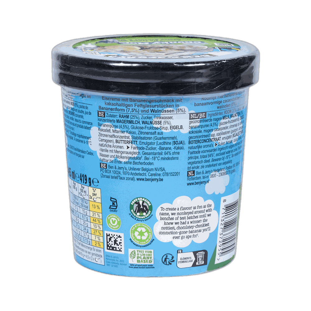 Ben & Jerry's Chunky Monkey Ice Cream 2
