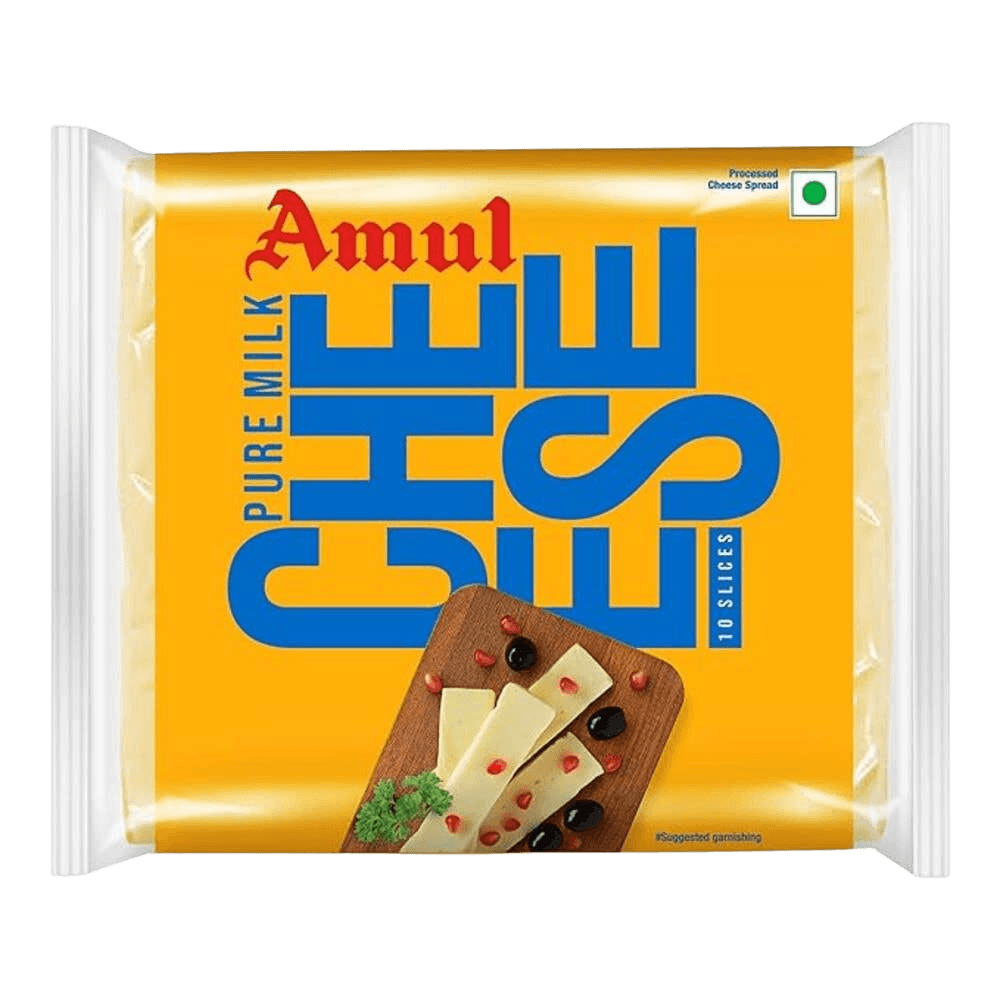 Amul Processed Cheese Slice Packet 1