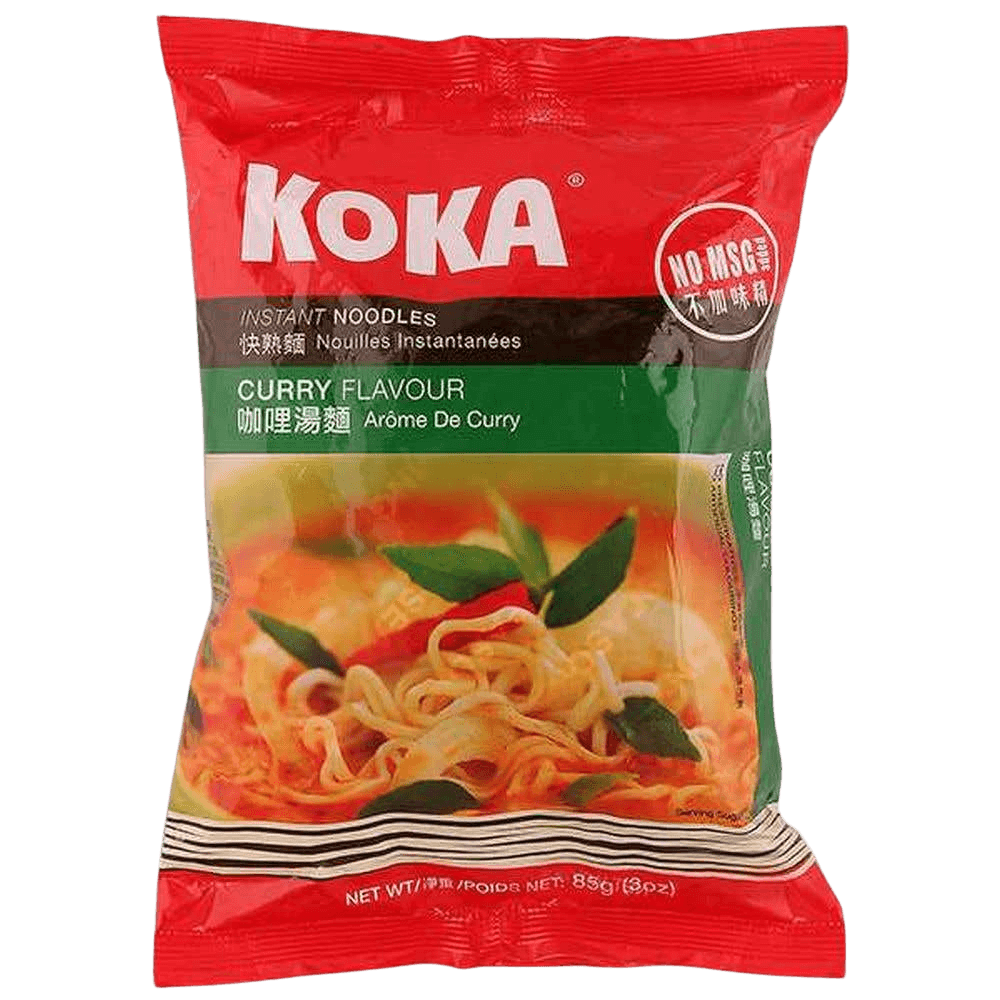Koka Instant Noodles Curry No Msg 1