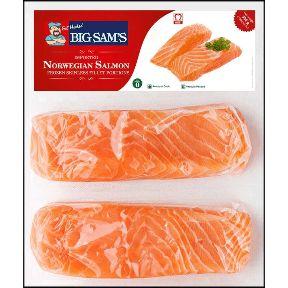 Big Sams Salmon Portions 1