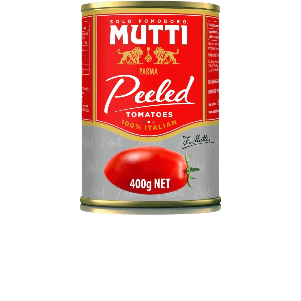 Mutti Whole Peeled Tomatoes Can 1