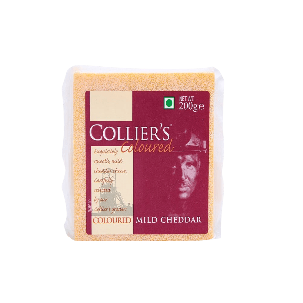 Colliers Cheddar Yellow Cheese 200 g 1