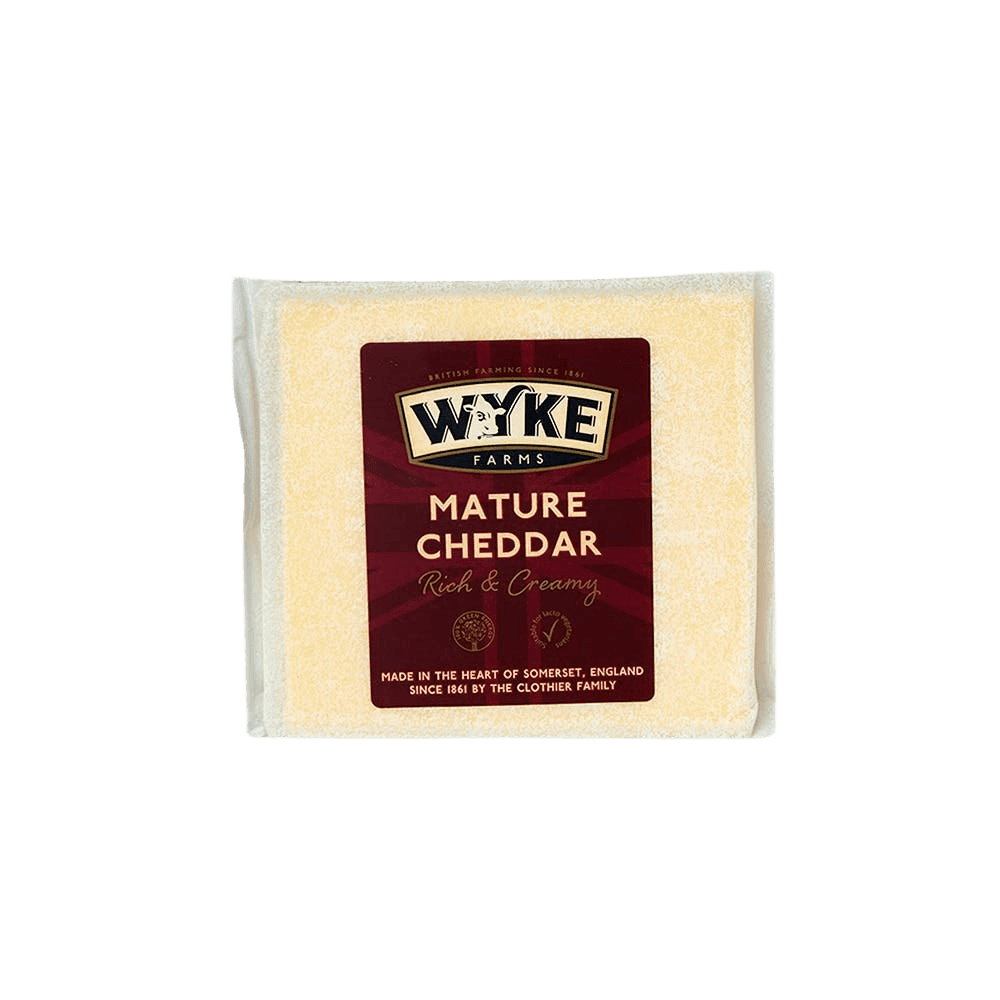 Wyke Farms Cheddar Mature Cheese 1