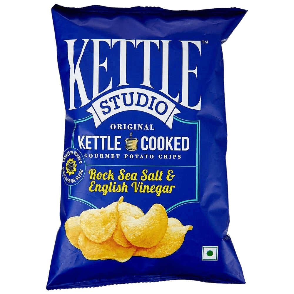 Kettle Studio Rock Sea Salt English Vinegar Potato Chips  1