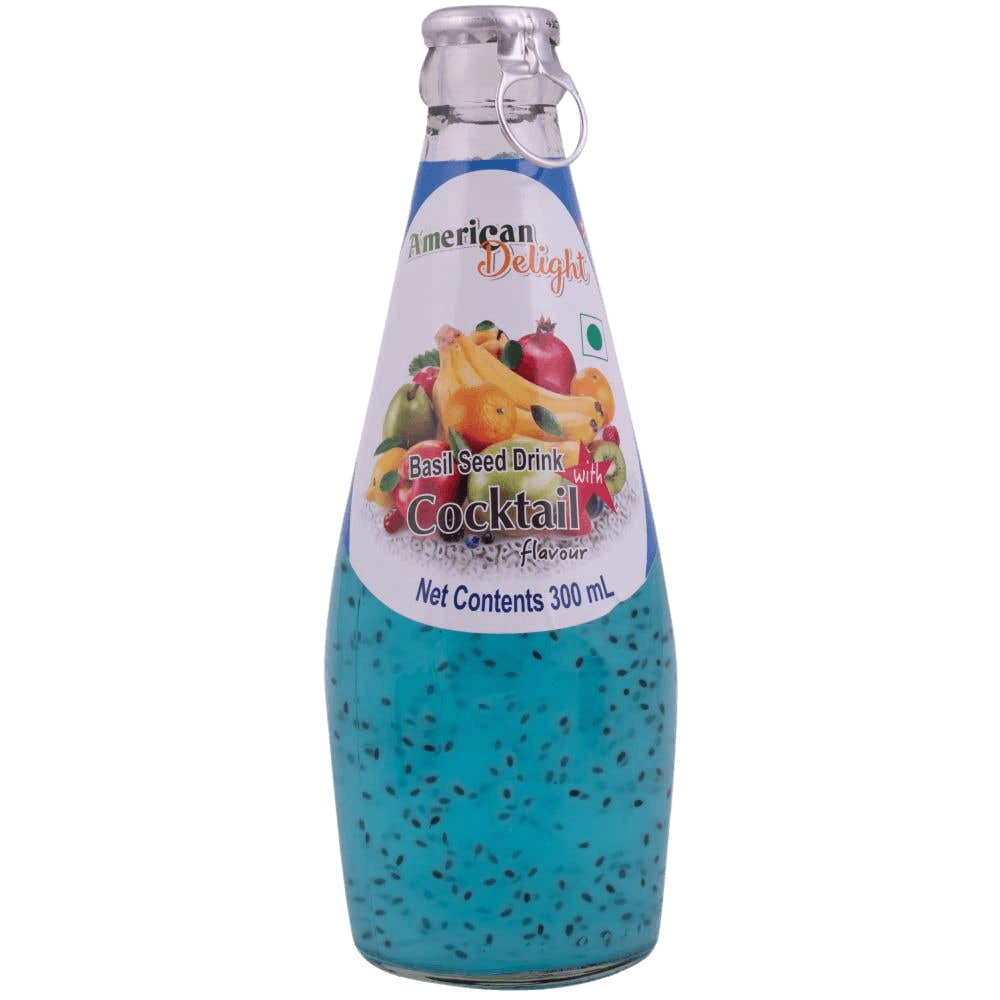 American Delight Cocktail Basil Drink 1