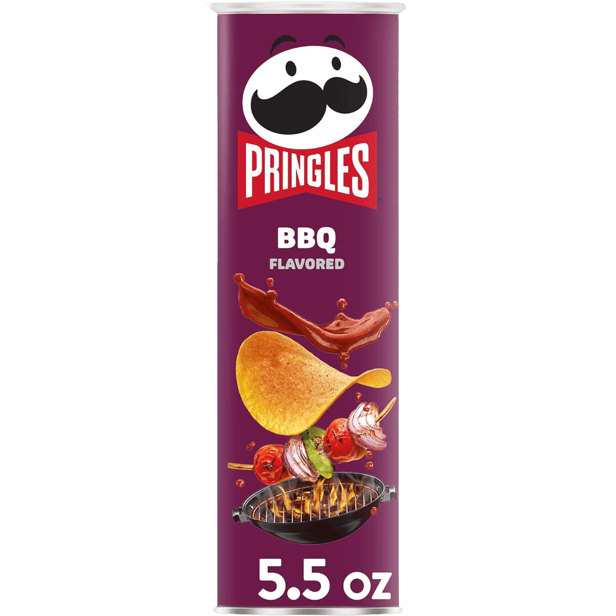 Pringles Barbeque Flavored Potato Chips 1