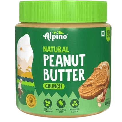 Alpino Natural Crunch Peanut Butter 1