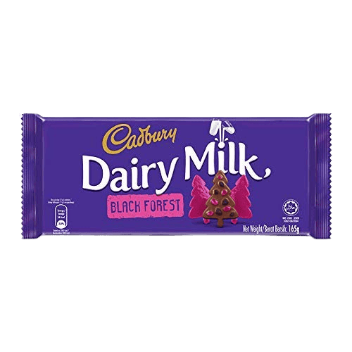 Cadbury Dairy Milk Black Forest Chocolate Bar 1
