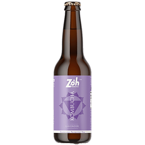 Zoh Probiotic Lavender Kombucha 1