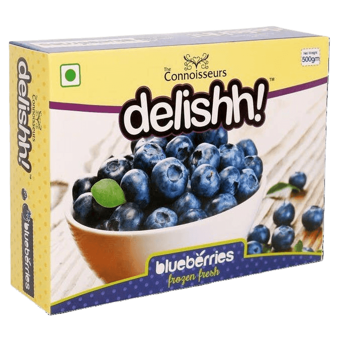Delishh Blueberries Frozen Fresh 1