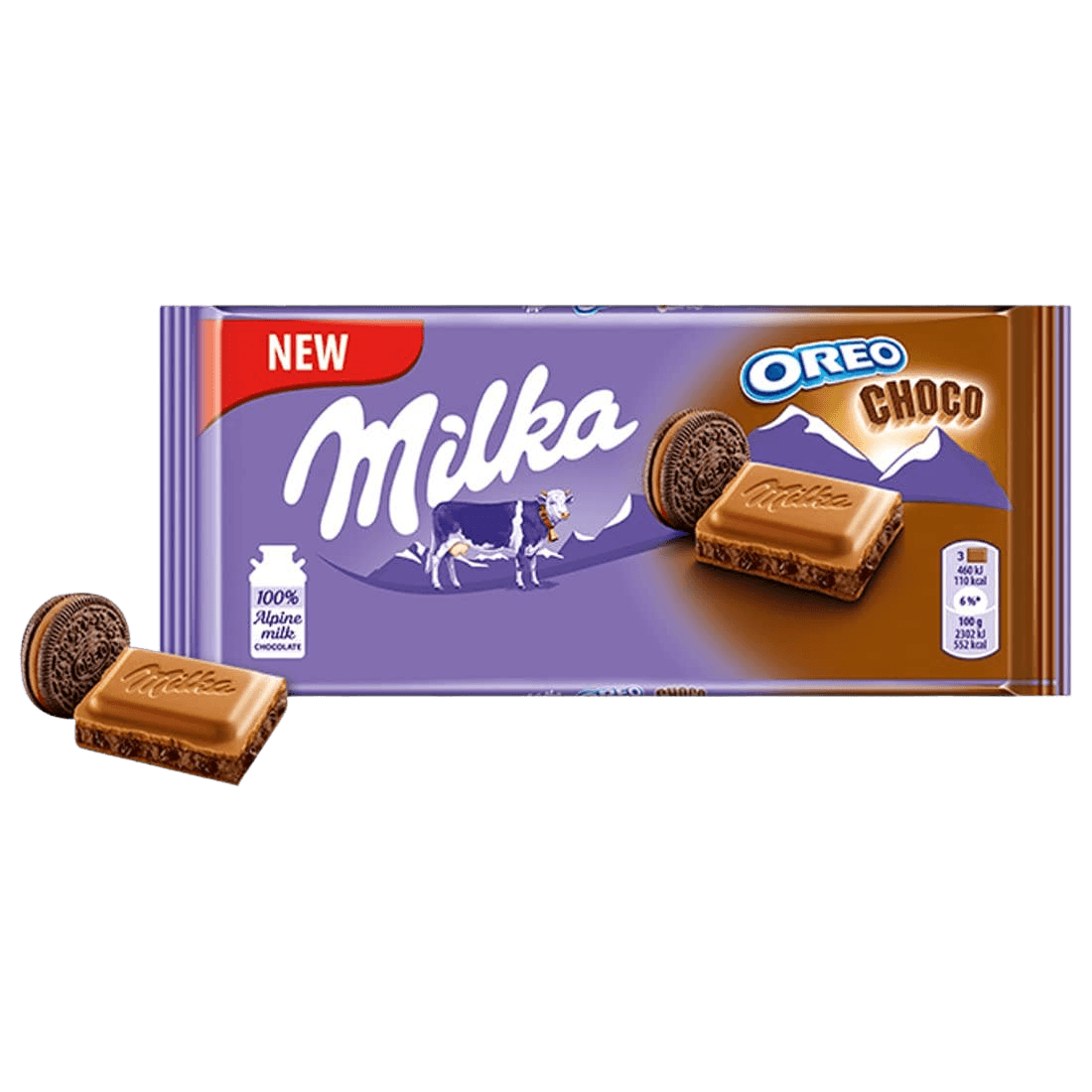 Milka Oreo Chocolate Brownie 1