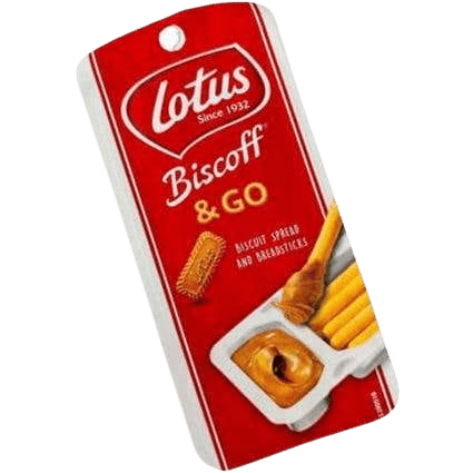 Lotus Biscoff & Go Biscuit Spread And Breadsticks 1