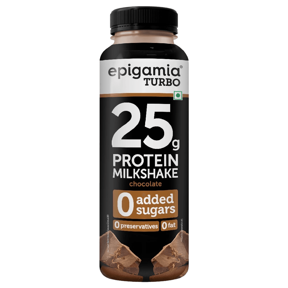 Epigamia Chocolate Turbo 25G Protein Milkshake 1
