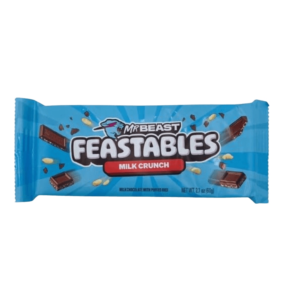 Mr Beast Feastables Crunch Milk Chocolate 1