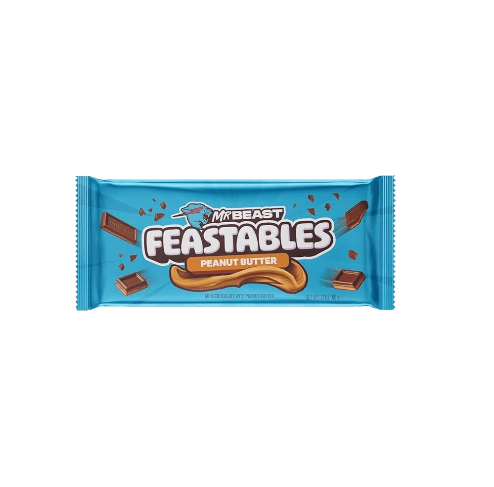 MrBeast Feastables Peanut Butter Chocolate 1