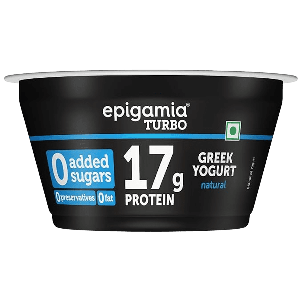 Epigamia Turbo 17G Prot Natural Yogurt 1