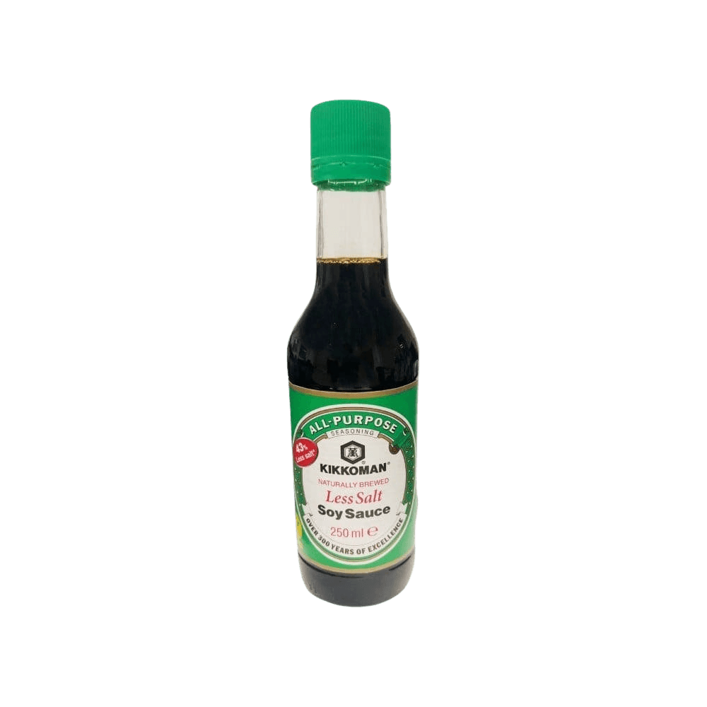 Kikkoman Naturally Brewed Less Salt Soy Sauce 1