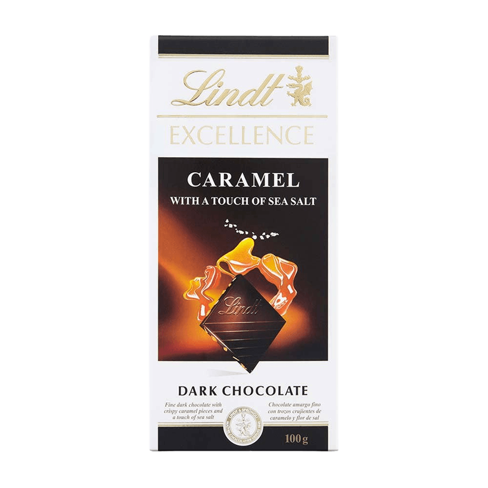 Lindt Excellence Caramel Dark Chocolate