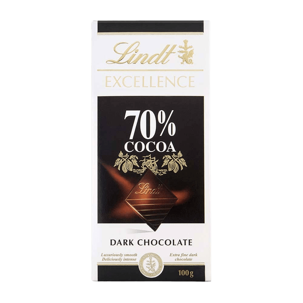 Lindt Excellence 70% Cocoa Dark Chocolate
