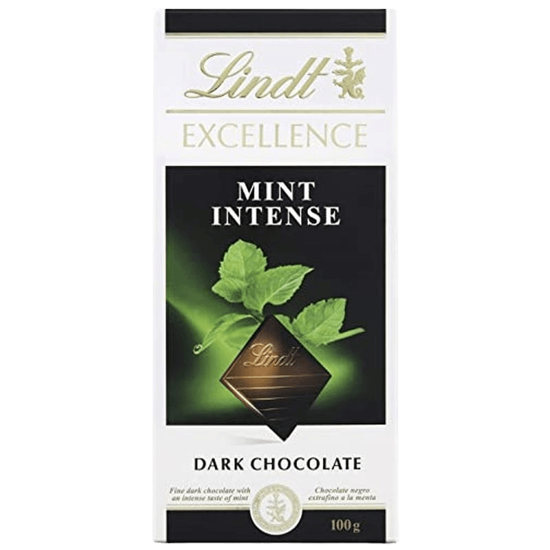 Lindt Excellence Mint Intense Dark Chocolate