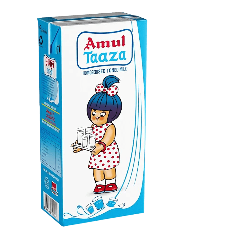 Amul Taaza Toned UHT Milk Tetra