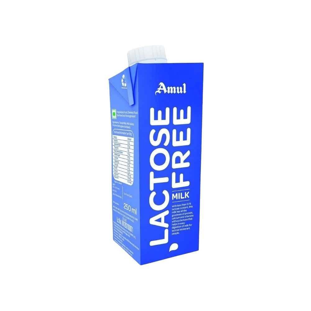 Amul Lactose Free Drink Tetra Pack