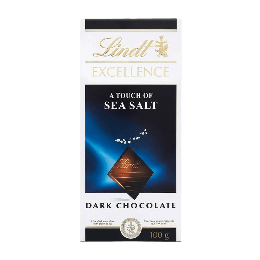Lindt Excellence Sea Salt Dark Chocolate